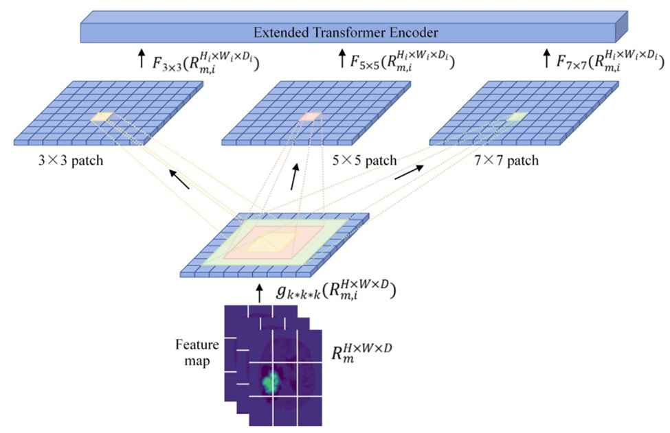 Figure 4.The detailed of diffused patch embedding.