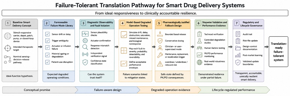 Figure 2. Failure-Tolerant Translation Pathway for Smart Drug Delivery Systems