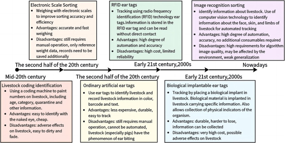 Figure 1. Developmental history of livestock sorting.