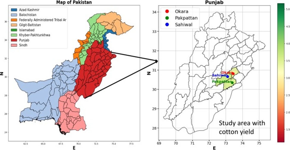 Figure 2. Cartographic rendering of the investigative locale.