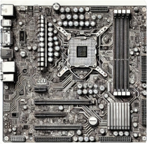 Figure 6. Motherboard.