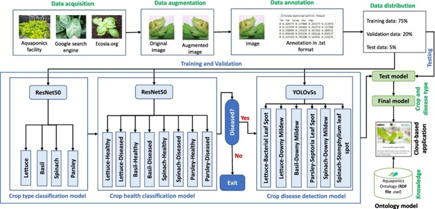 Figure 4. Detailed pipeline for the crop diagnostic process.