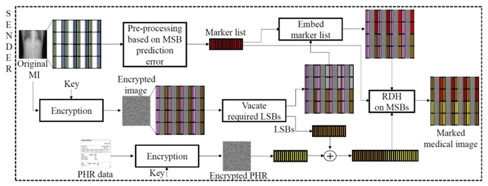 Figure 1. Basic model of sender side activities.