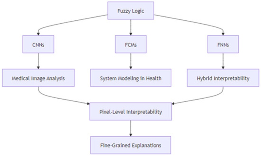 Figure 2. Framework for Fuzzy logic integration in AI-driven medical imaging images [4].