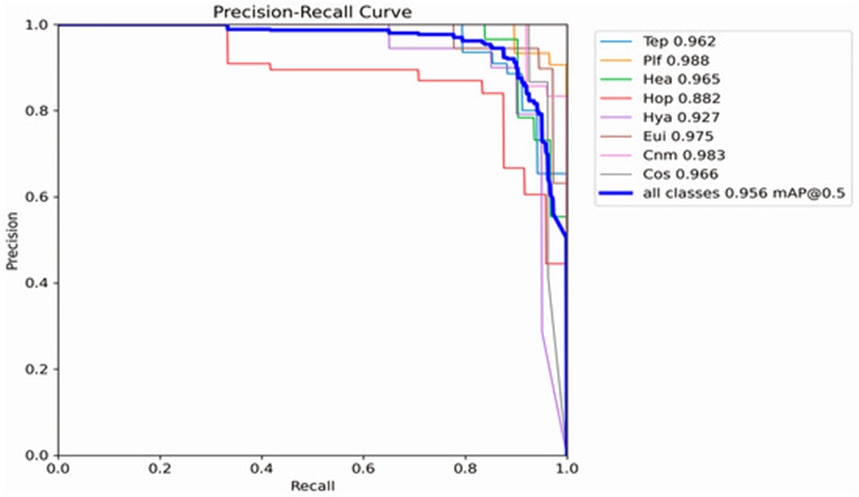 Figure 21. Precision–recall (P–R) curves.